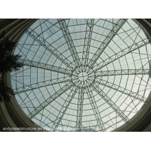 Gehärtetes Laminatglas Skylight Dome Roof